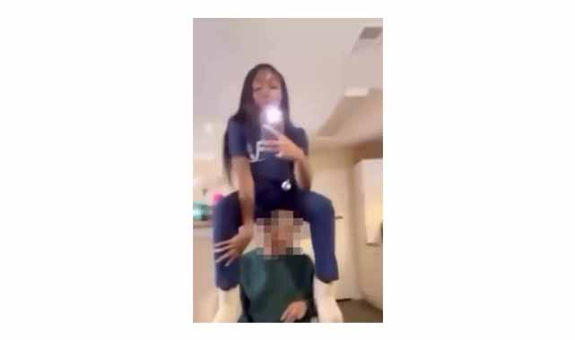 Engelli hastaların kafalarının üzerine çıkıp twerk yapan hemşire tutuklandı