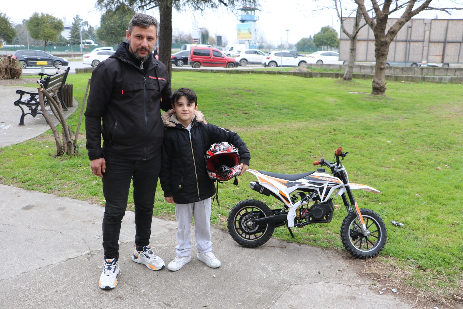 Samsun’da 10 yaşında yarışçı olmaya adım atan Yusuf Eymen