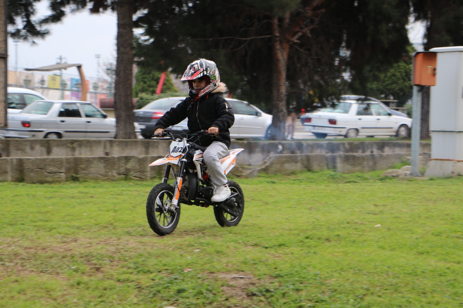 Samsun’da 10 yaşında yarışçı olmaya adım atan Yusuf Eymen