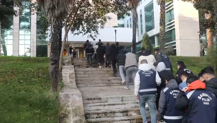 Samsun'da yasa dışı bahise 5 tutuklama