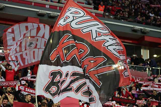 Samsunspor Süper Lig'de seyirci sayısında ilk 5'te