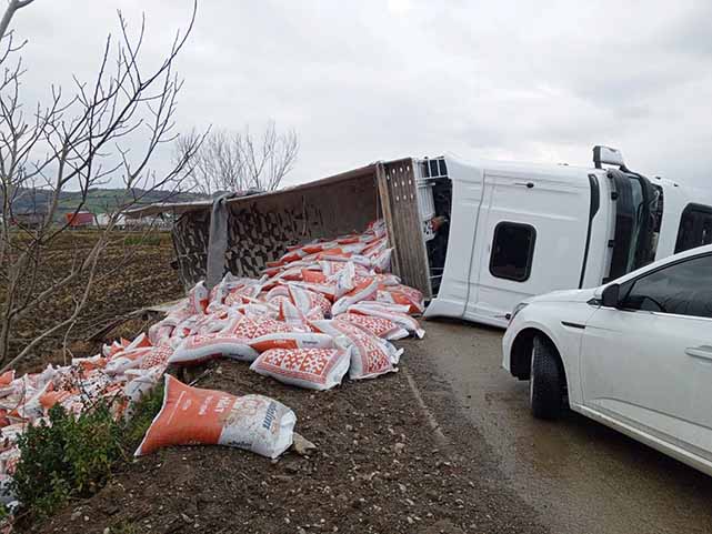 Samsun’da korkunç kaza! İki tır kafa kafaya çarpıştı: 1 ölü, 2 yaralı