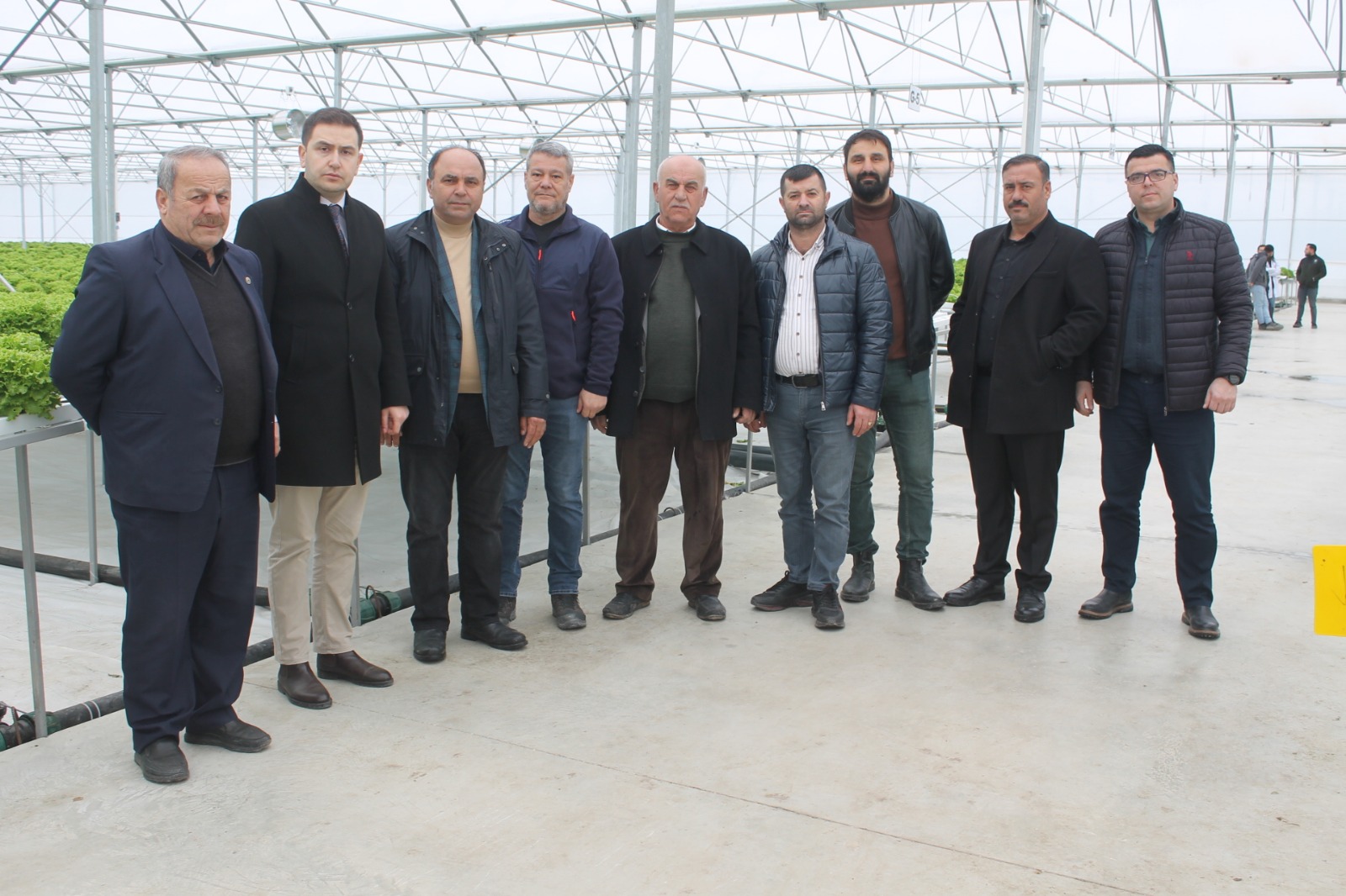 Samsun'un Bafra ilçesinde Sera OSB'de üretim başladı