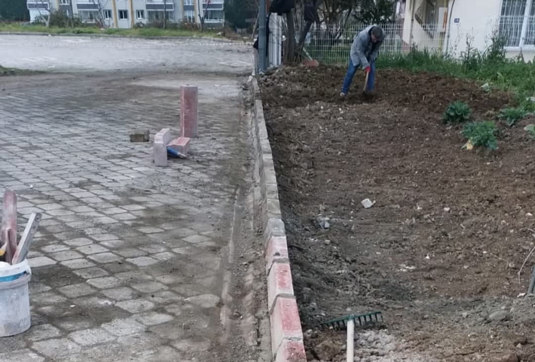 İlkadım’da kaldırımlar yenileniyor, güvenlik artırılıyor