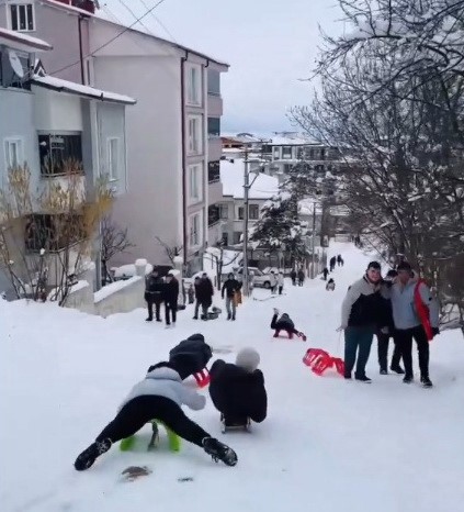 Samsun'da kar görmek isteyenler Kocadağ, Nebiyan ve Ladik'e akın etti