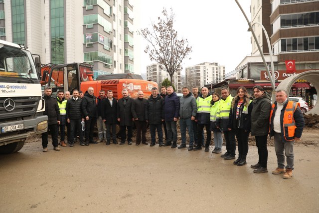 Samsun'un altyapısı güçleniyor