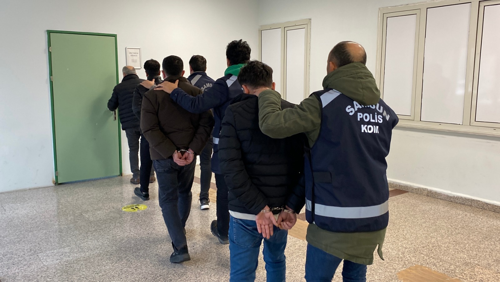 Samsun merkezli 5 ilde suç örgütü operasyonu! 37 gözaltı