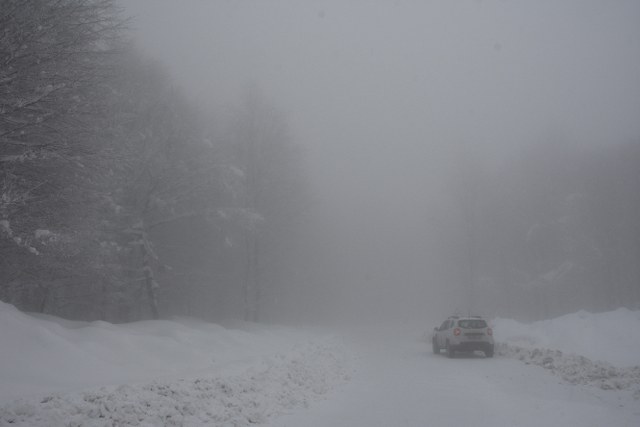 Samsun'da Nebiyan Dağı beyaza büründü