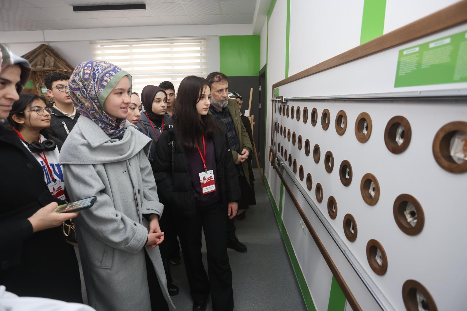 Samsun'un 17 ilçesinden bilim sevgisiyle Canik Kampüsüne ziyaret!