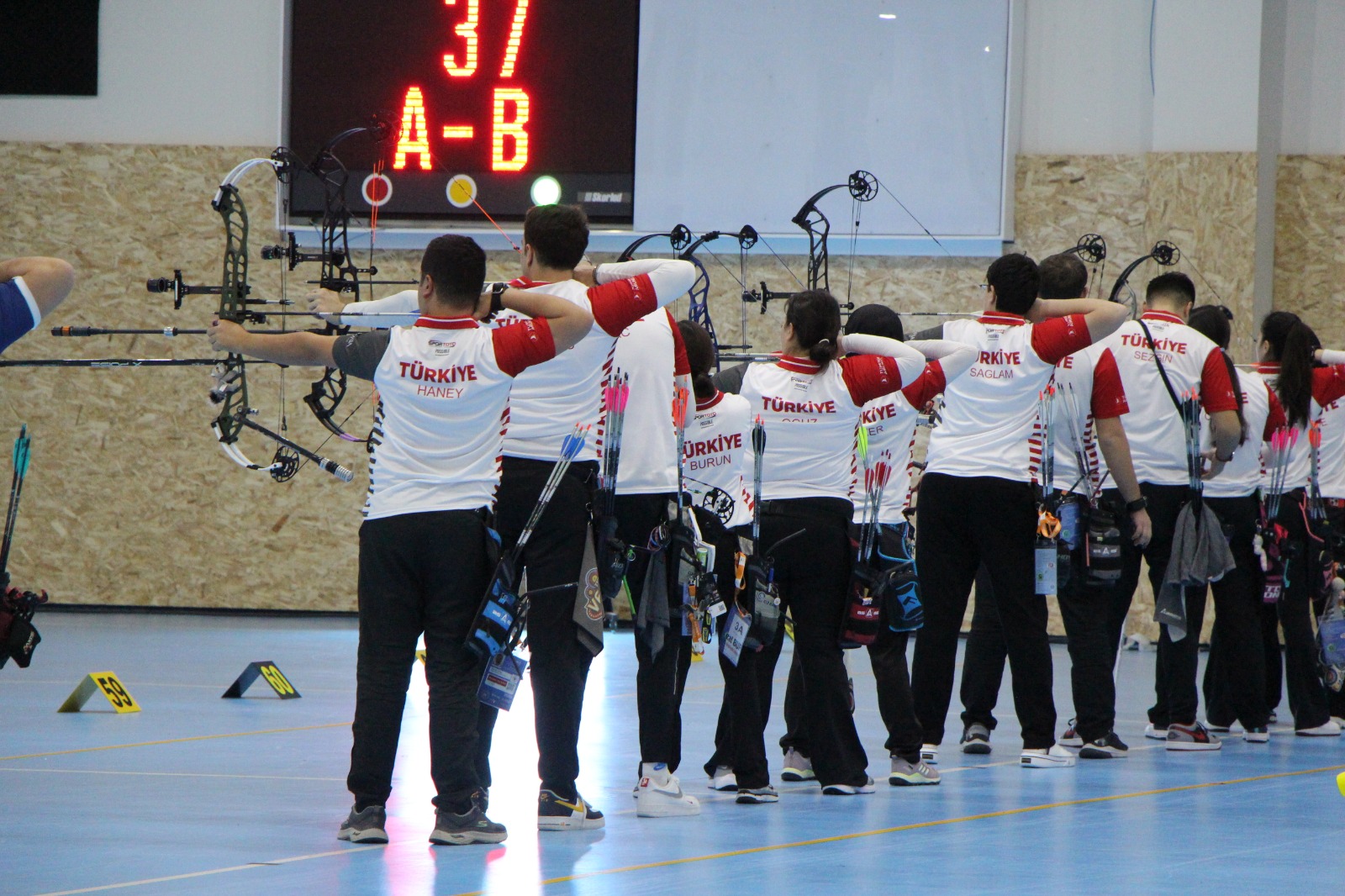 Samsun’da gerçekleşen Avrupa Salon Okçuluk Şampiyonası’nın antrenmanları başladı!