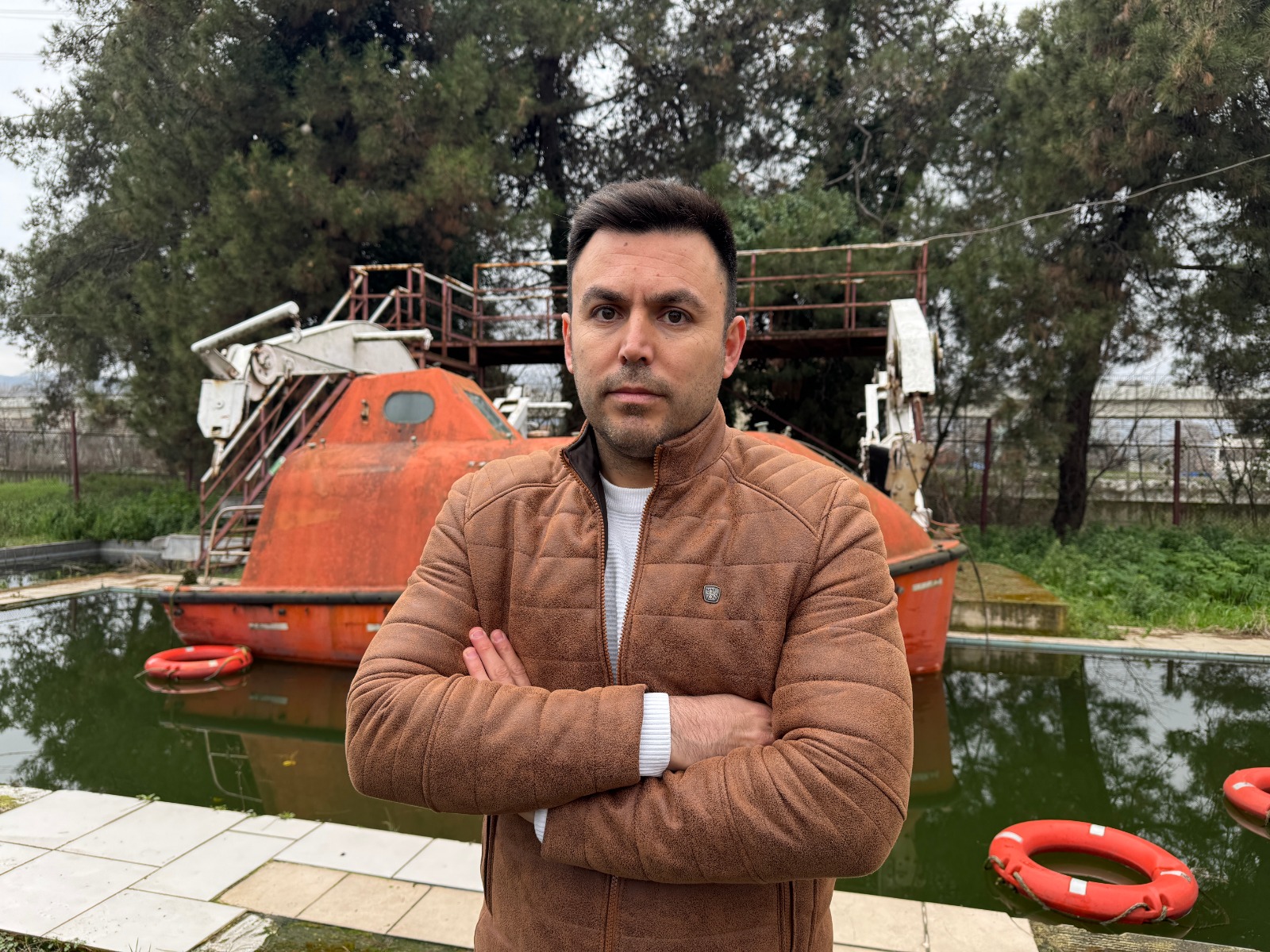 Samsun'da denizde canlı kalma eğitimi alıyorlar