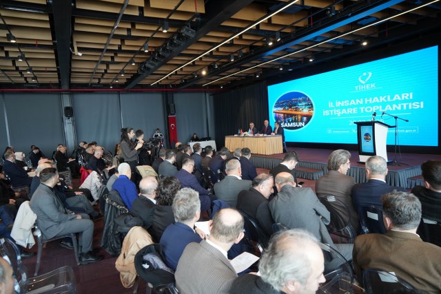 Samsun 28. İl İnsan Hakları İstişare toplantısına ev sahipliği yaptı
