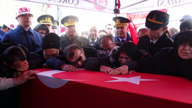 Çorumlu şehit Mustafa Uslu son yolculuğuna uğurlanıyor