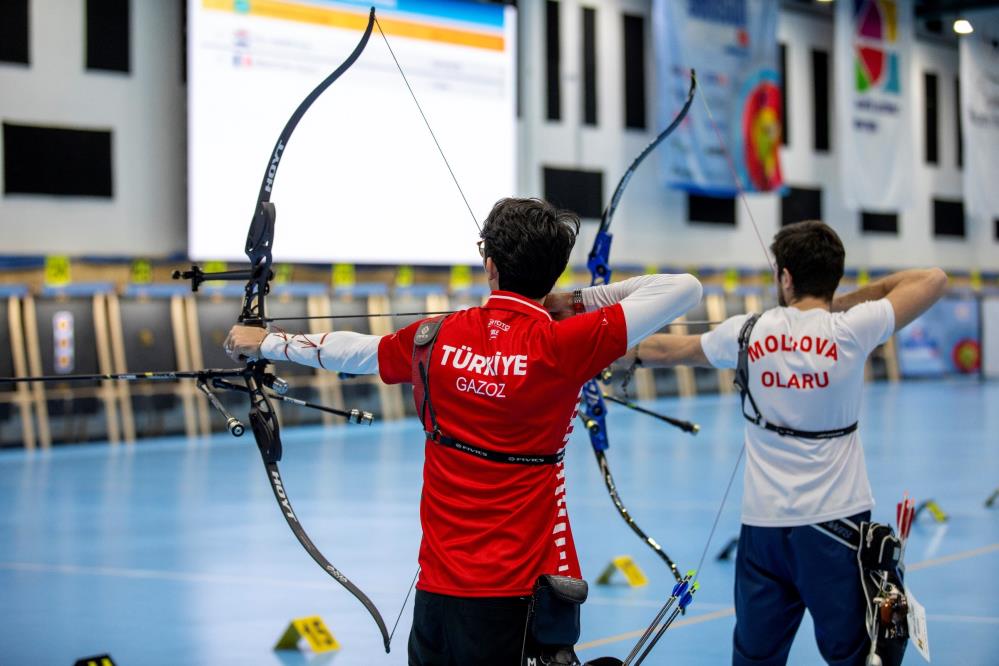 Samsun'da düzenlenen Okçuluk Şampiyonası'nda 3 madalya