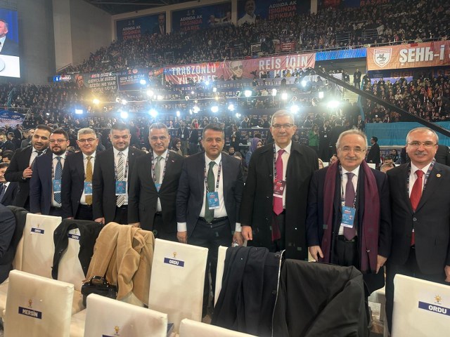 Samsun İlkadım Belediye Başkanı İhsan Kurnaz, AK Parti 8. Olağan Büyük Kongresi’ne katıldı