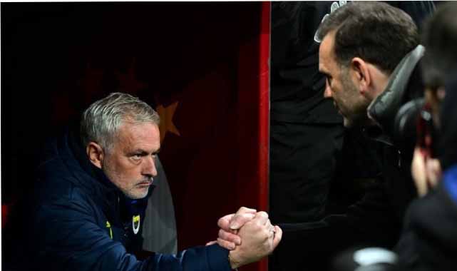 PFDK'ya sevk edilmişlerdi! Jose Mourinho ve Okan Buruk'a verilen cezalar belli oldu