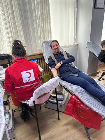 Samsun Atakum Hüseyin Avni Asal İlkokulu'nda kan bağışı kampanyası