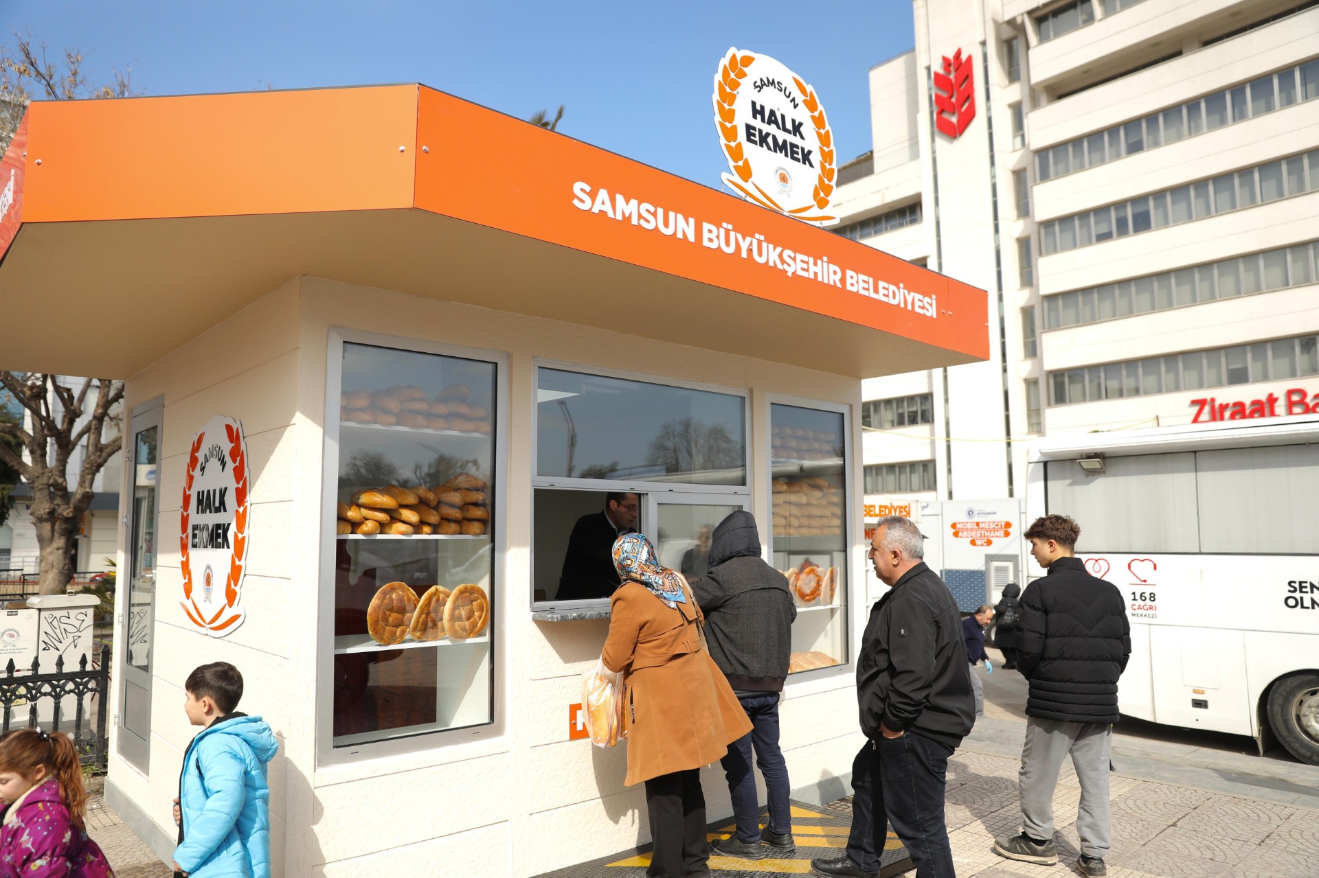 Samsun Halk Ekmek noktaları Ramazanda hizmete girecek