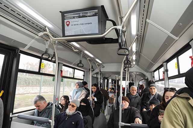 Samsun’da engelli dostu toplu taşıma dönemi