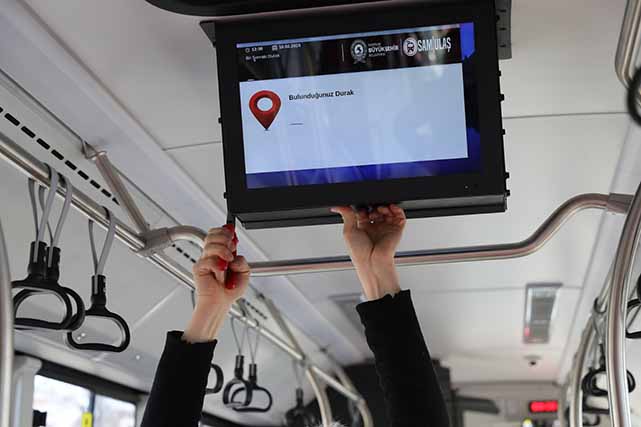 Samsun’da engelli dostu toplu taşıma dönemi