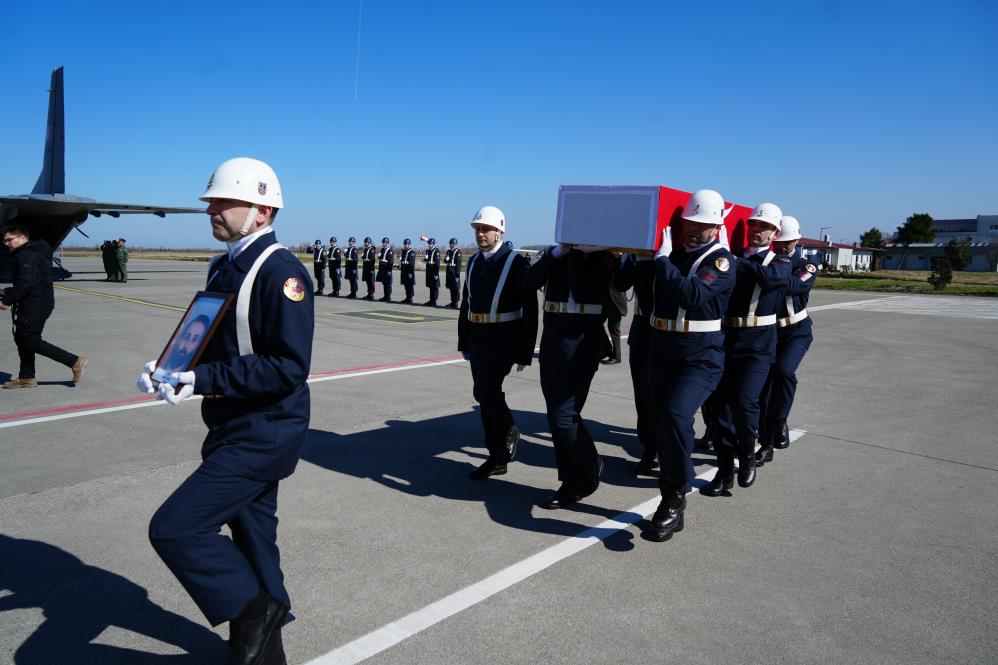 Şehit doktor Koray Arslan'ın naaşı Samsun'a getirildi