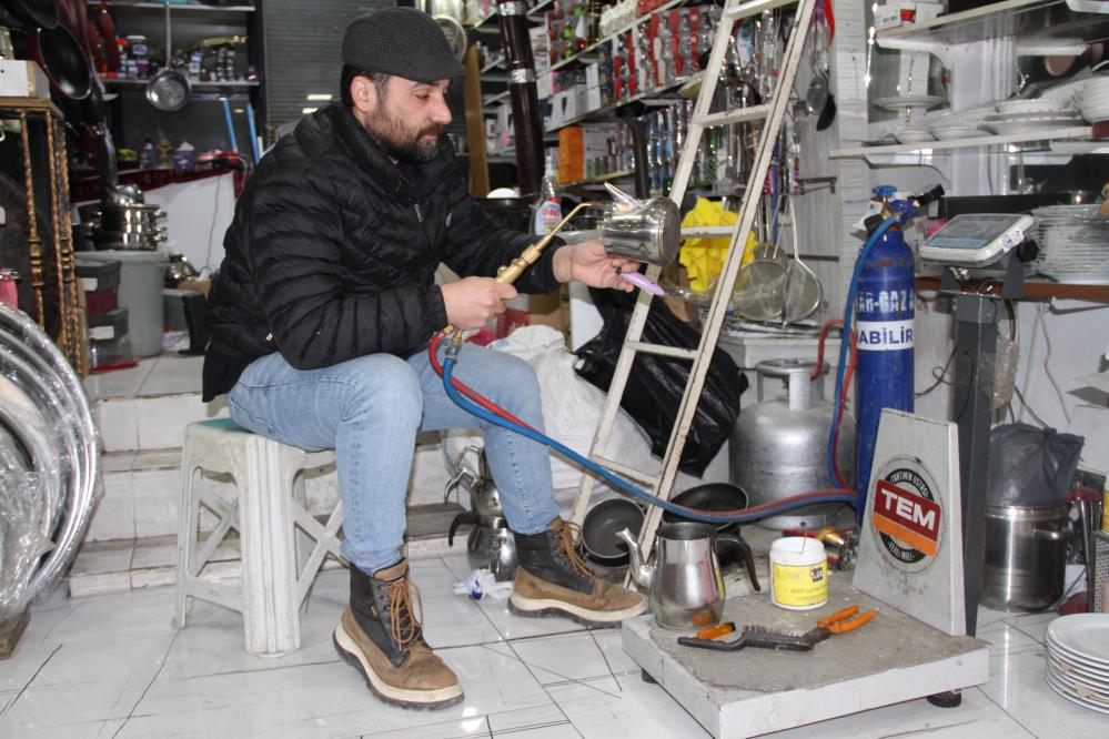 Samsun'da bakırcı esnafı dertli