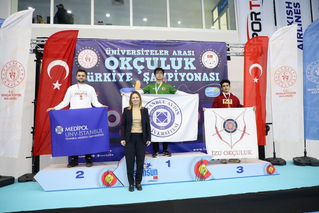 Samsun'da Ünilig Salon Okçuluk Türkiye Şampiyonası tamamlandı