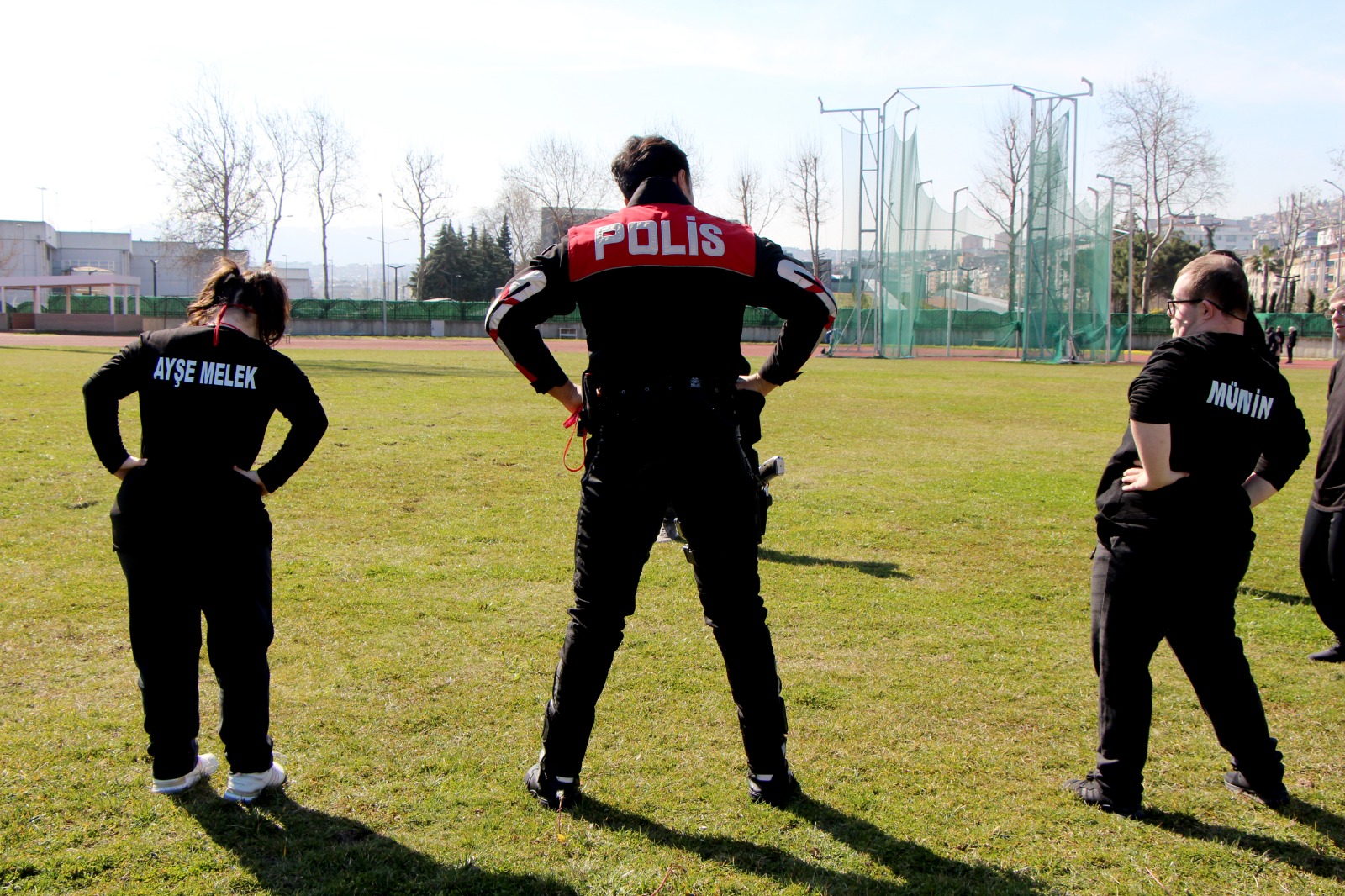 Samsun’da polis memuru özel çocukları, şampiyona için çalıştırıyor