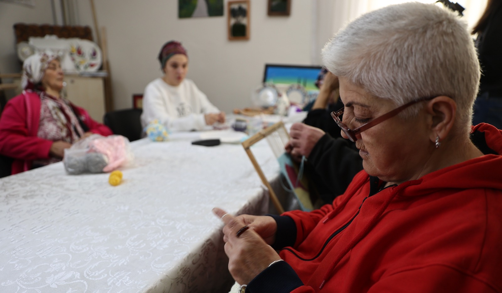 Samsun Havza’da özel bireyler ve yaşlılara özel ‘sanat atölyesi’