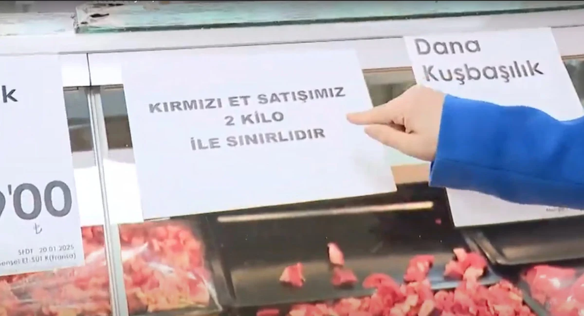 Kırmızı et satışında yok artık dedirten olay! Satışa sınırlama geldi
