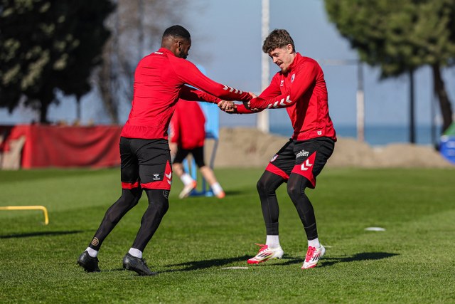 Samsunspor Adana Demirspor maçının hazırlıklarına devam etti