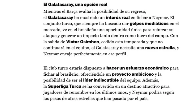 Neymar ile Galatasaray görüşmeleri başladı! Sarı-kırmızılı ekip talepleri karşılamaya hazır