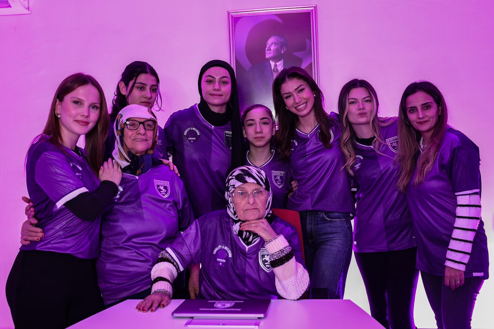 Samsunspor Kulübünden 8 Mart Dünya Kadınlar Gününe özel anlamlı video