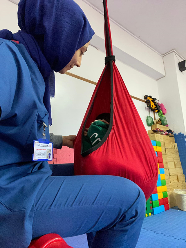 Samsun’da otizmli çocuklar için ‘ergoterapi’