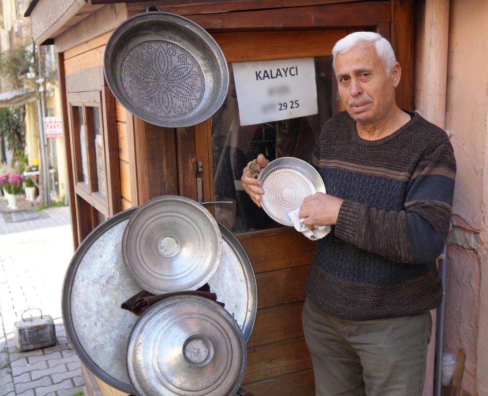 Samsun'da kalaycılık mesleği yok oluyor