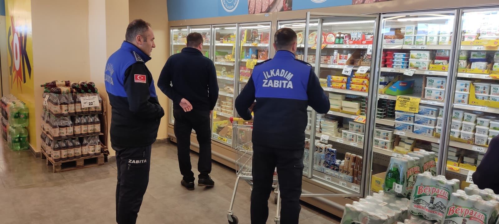 İlkadım'da zabıta ekiplerinin denetimi aralıksız sürüyor