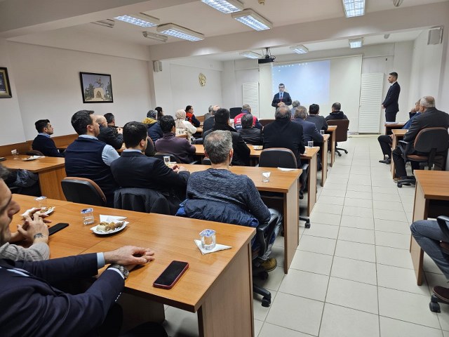 Samsun'da, afet ve acil durum eğitim toplantıları devam ediyort