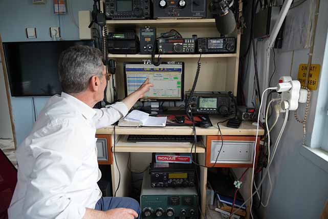Samsunlu radyo amatöründen 180 ülkeye bağlantı