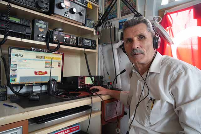 Samsunlu radyo amatöründen 180 ülkeye bağlantı