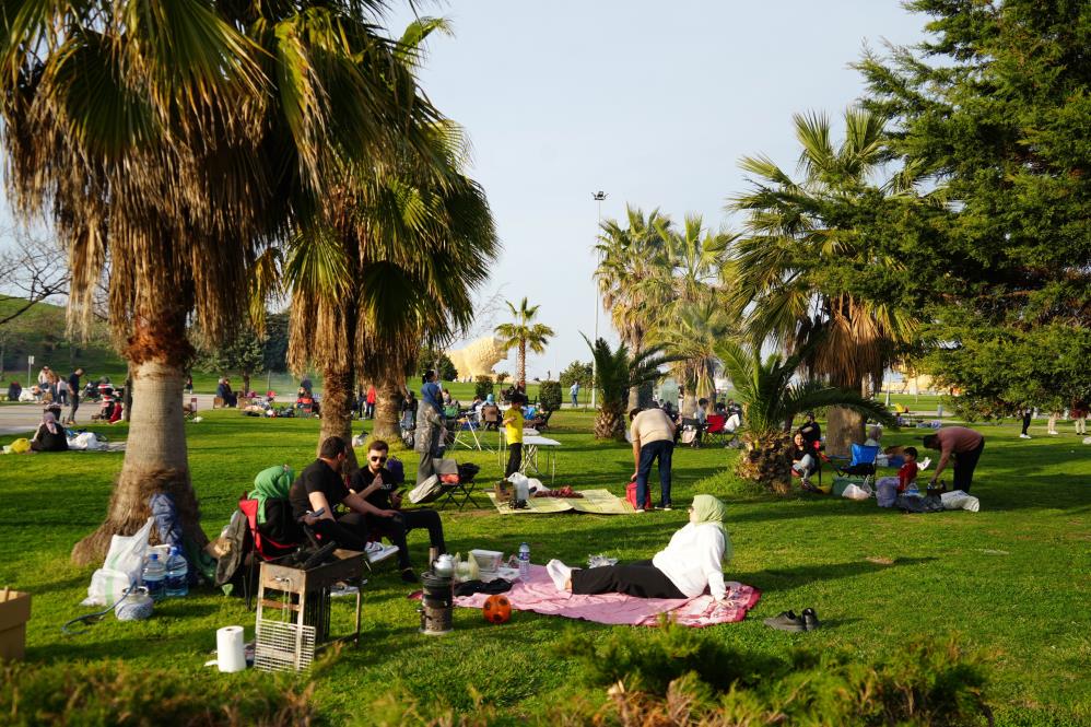 Samsun'da mangal başında iftar gelenek oldu