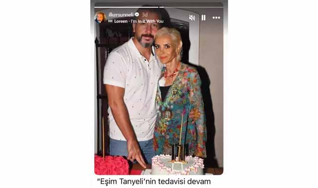 Entübe edilen Tanyeli'nin oğlu annesi için dua istedi