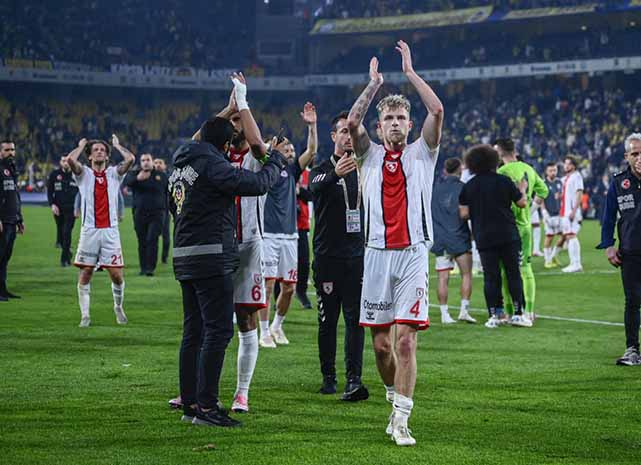 Samsunspor'dan Drongelen Süper Lig'de 28. haftanın en iyi 11'inde