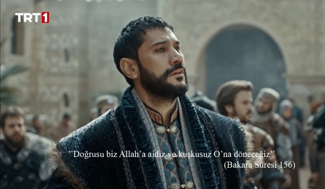 Kudüs Fatihi Selahaddin Eyyubi'ye babası Sultan Nureddin'in ölüm haberini Samsunlu oyuncu Sutay Yüksel verdi