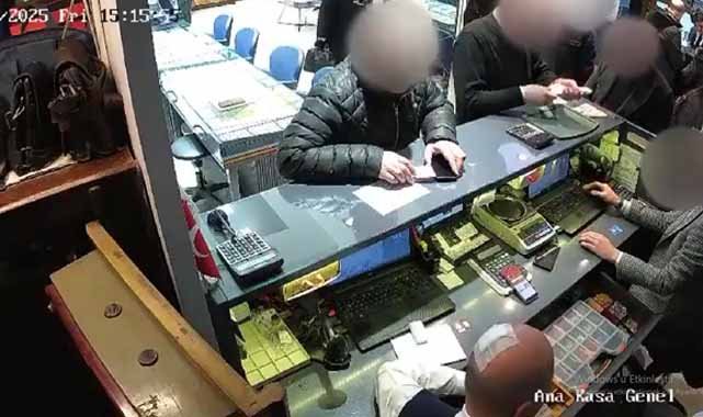 Samsun'da sahte altın operasyonu! Kuyumcuda suçüstü yakalandılar
