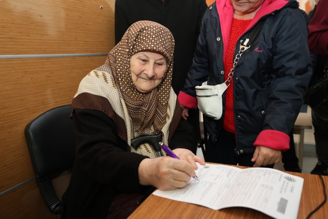 Samsun Atakum'da  CHP’nin Cumhurbaşkanı adayı ön seçimine yoğun katılım