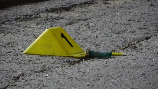 Konteynerde faaliyet gösteren iş yerine pompalı tüfekle saldırı