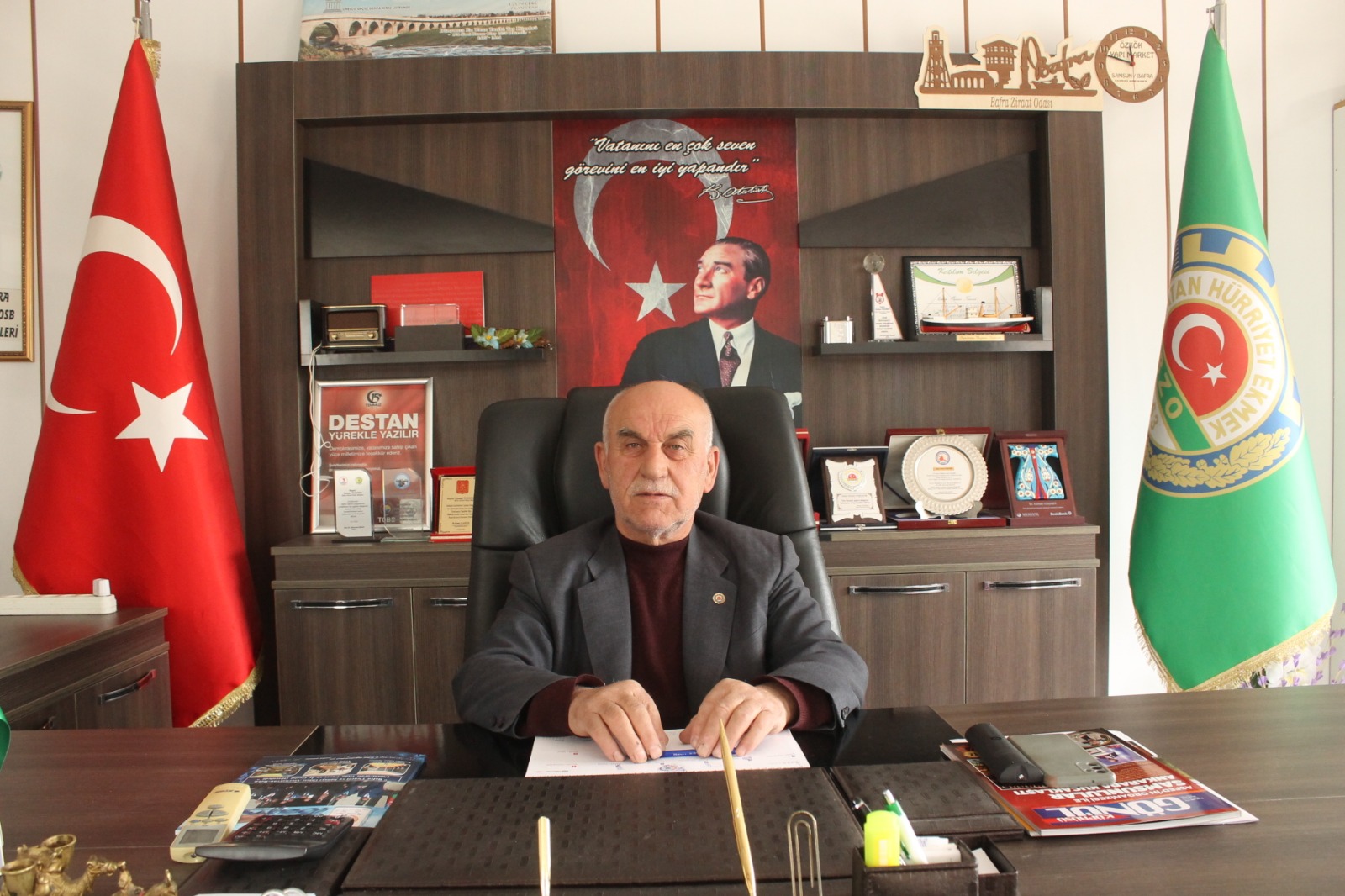 Bafra Ovası’nda 750 bin dekarlık hedef