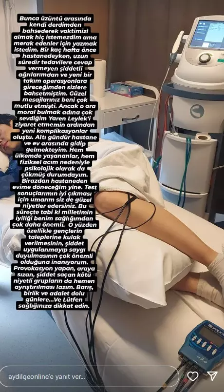 Ünlü şarkıcı Aydilge hastaneye kaldırıldı! 