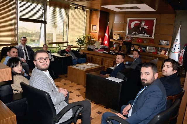 Ümit Özdağ'a Özgürlük Platformu'ndan Samsun Barosu'na ziyaret
