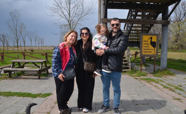 Samsun'da Leylek Ormanı apartmanı gibi yuvalarla renklendi